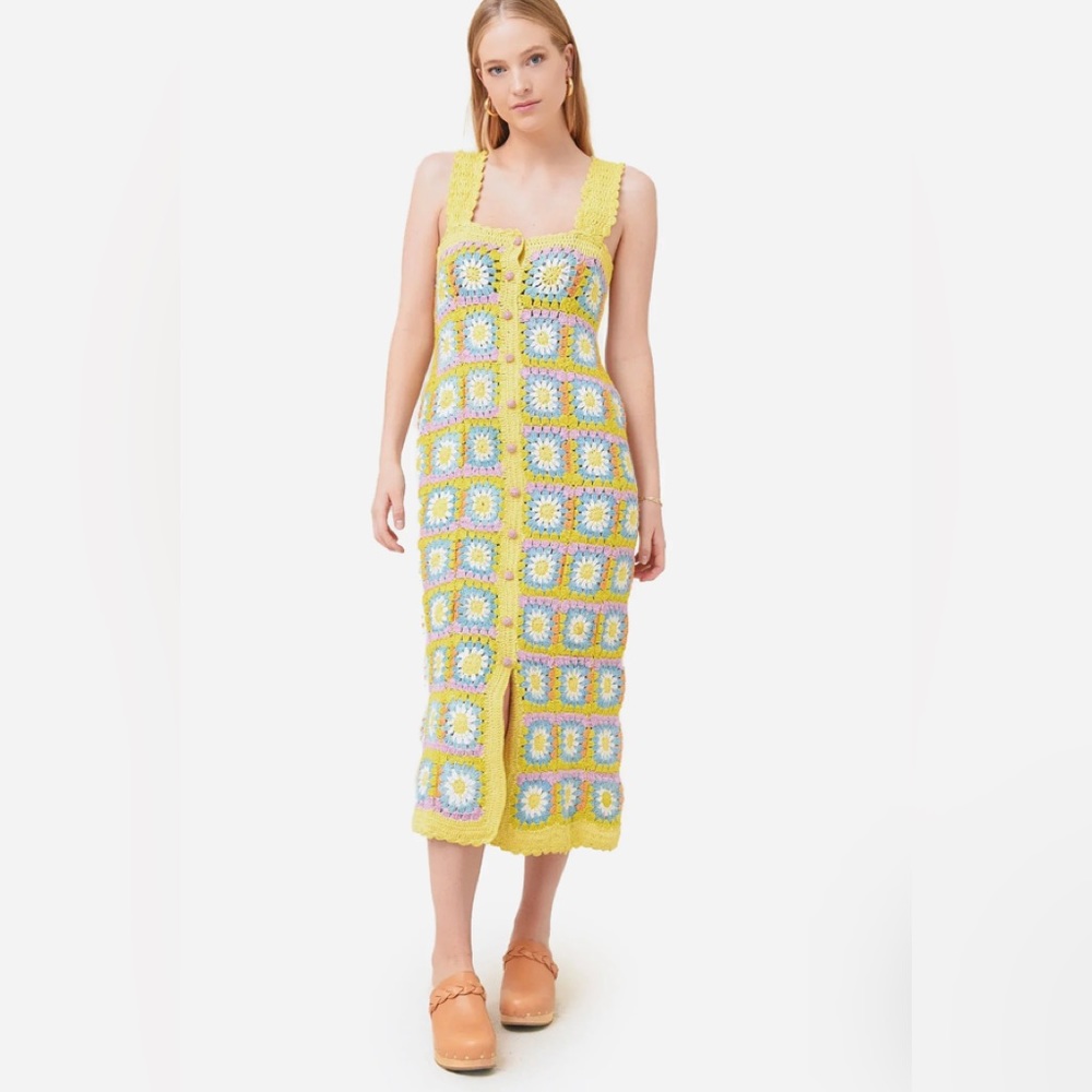 ALEMAIS
Alemais Women's Petra Crochet Midi Dress
Size Guide 
 $575.00